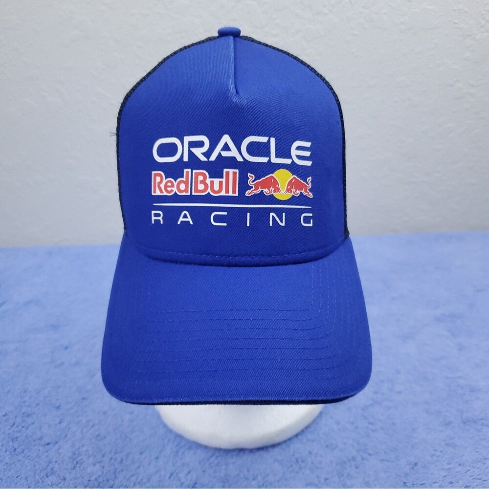 Red Bull Oracle F1 Racing Hat Royal Blue & Navy Era 9Forty Snapback Adjustable